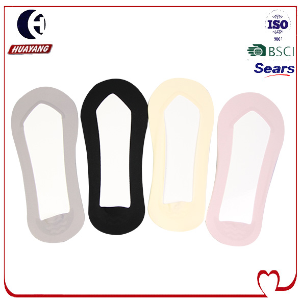 Candy colored invisible socks