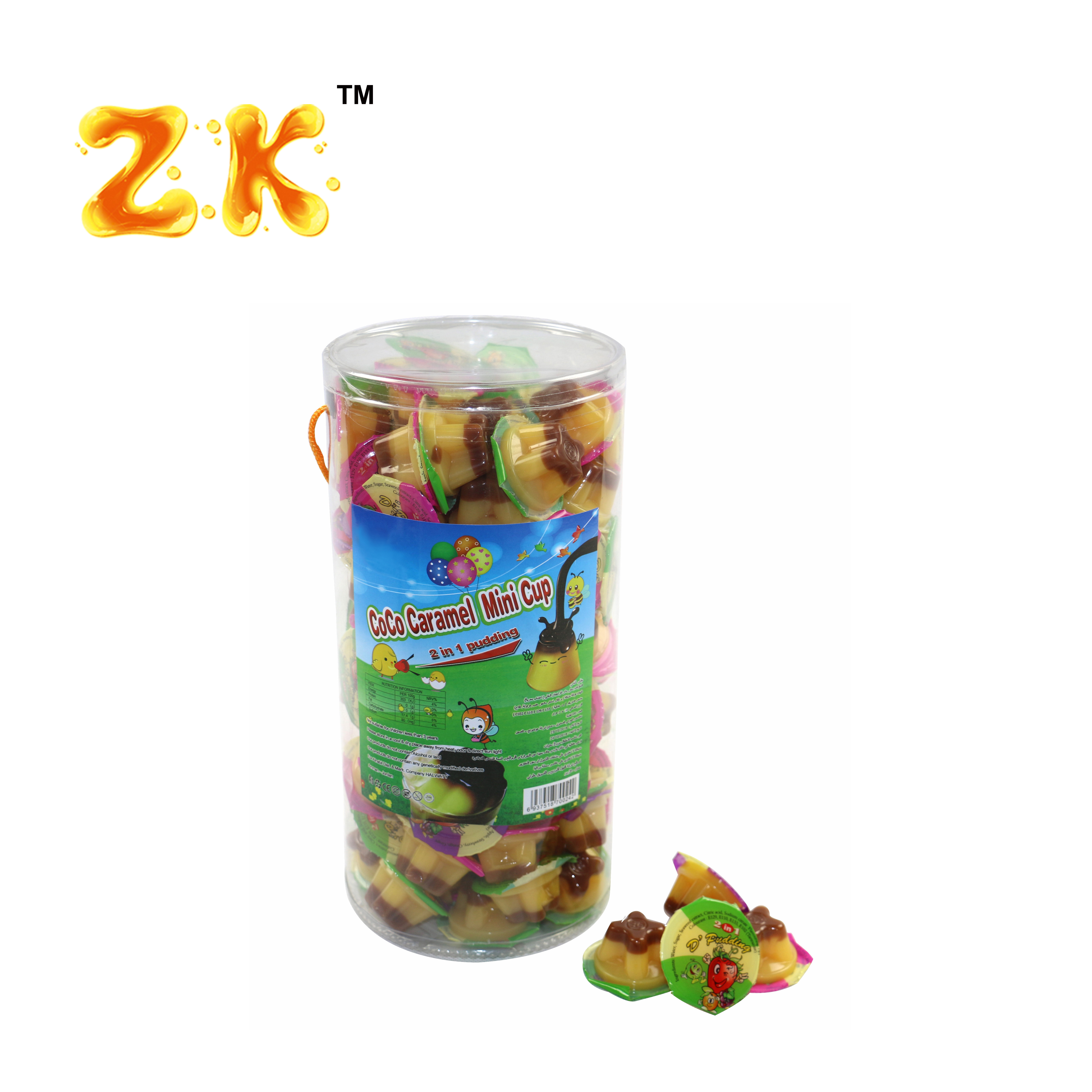 2 in 1 Caramel Pudding Jelly