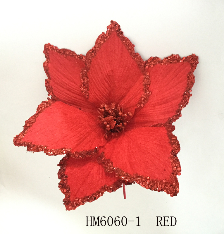 Christmas flower heads