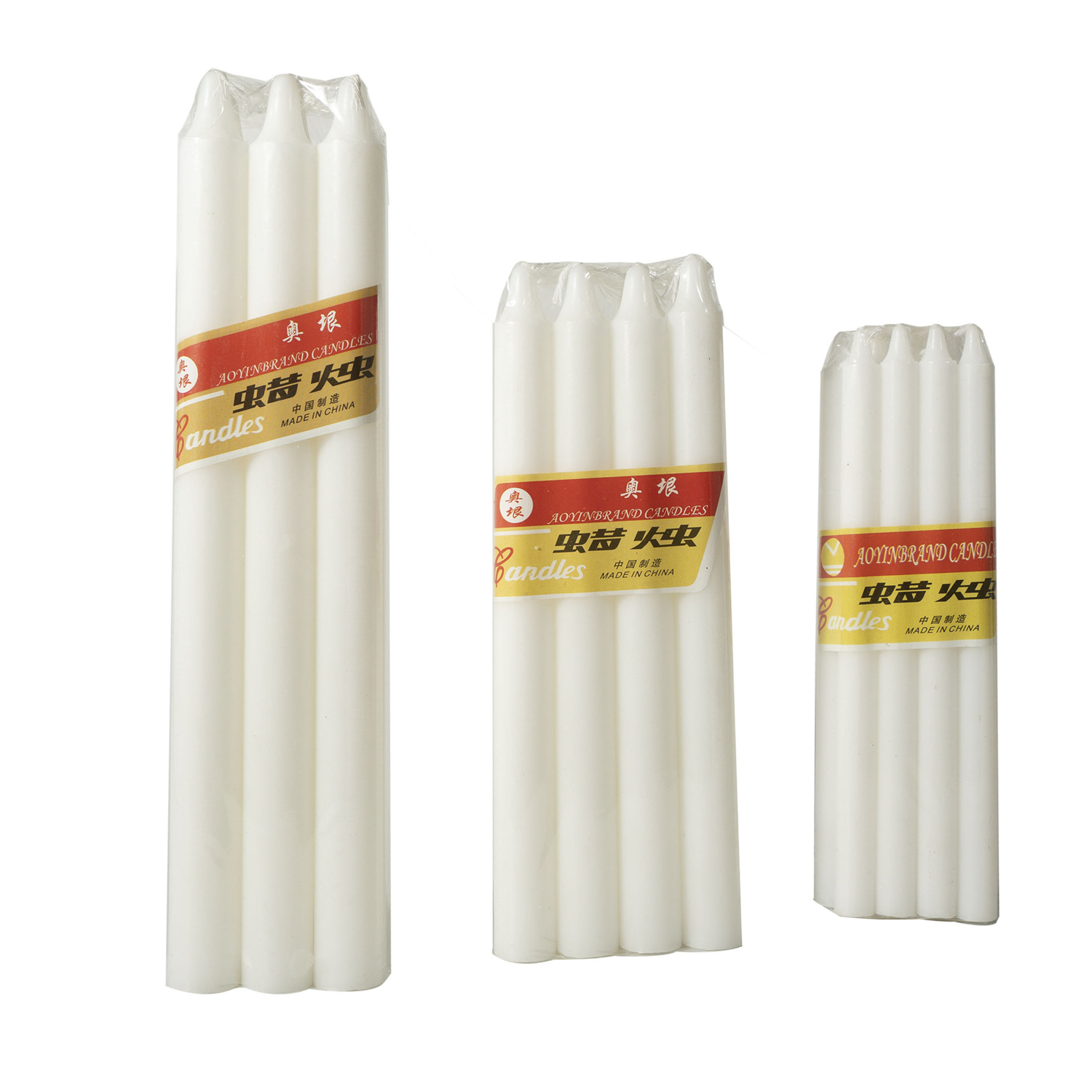 white stick non-smoke and no-tear paraffin wax candle
