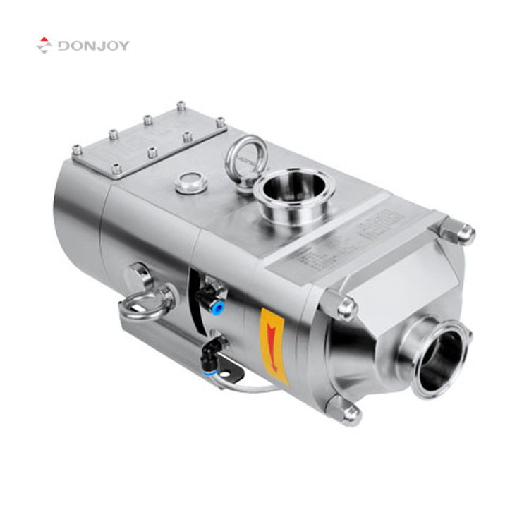 high clean sanitary food grade stainless steel twin screw pump
