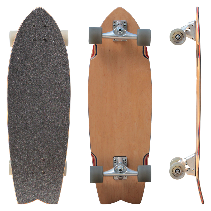 7 Plies Canadian Maple Surfskate (Aq0568)