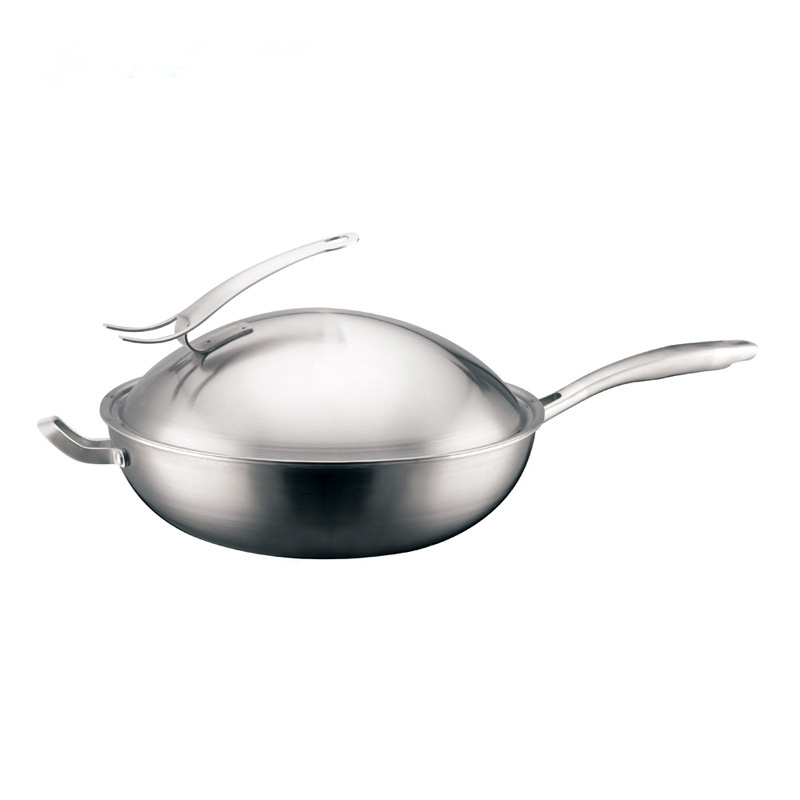 3-layer frying wok REDEHENG