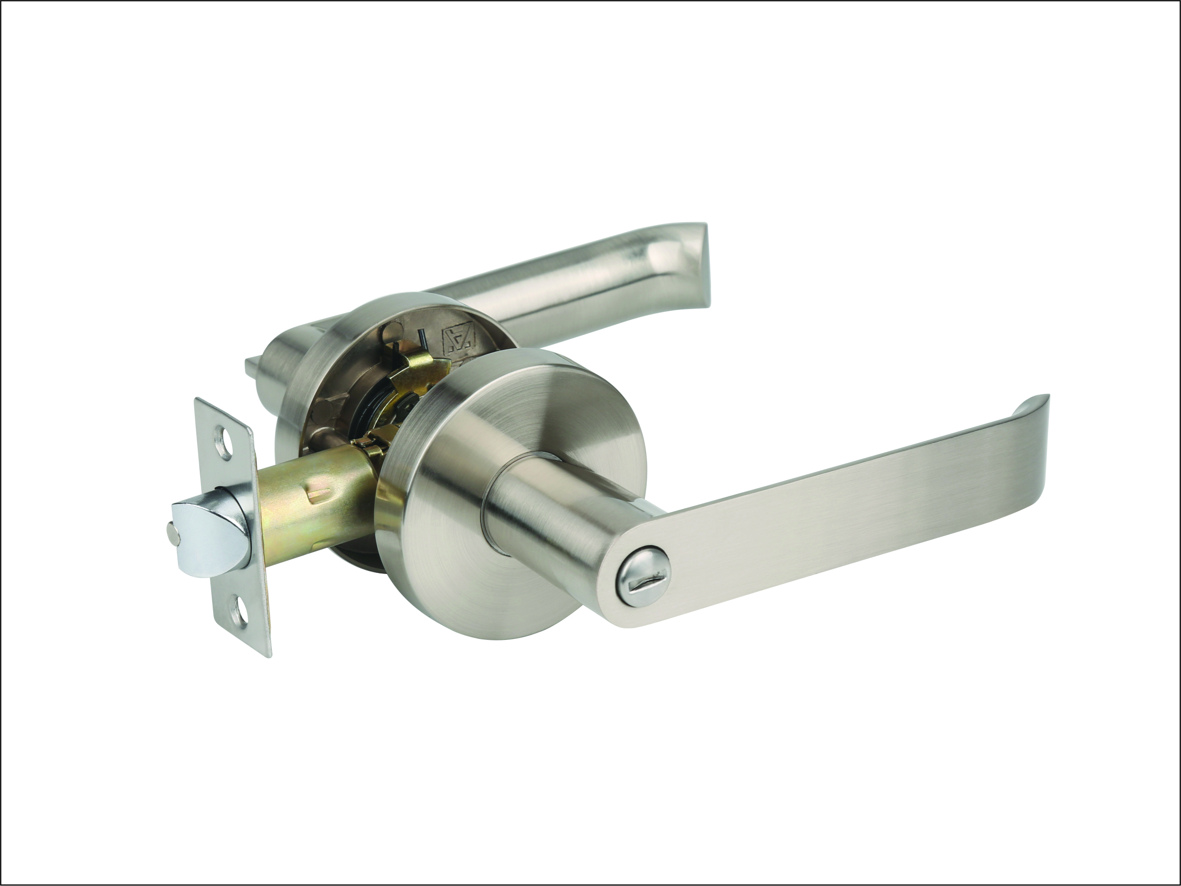 tubular lever lockset(privacy function)