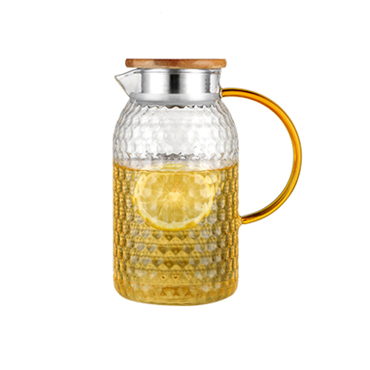 Borosilicate glass carafe