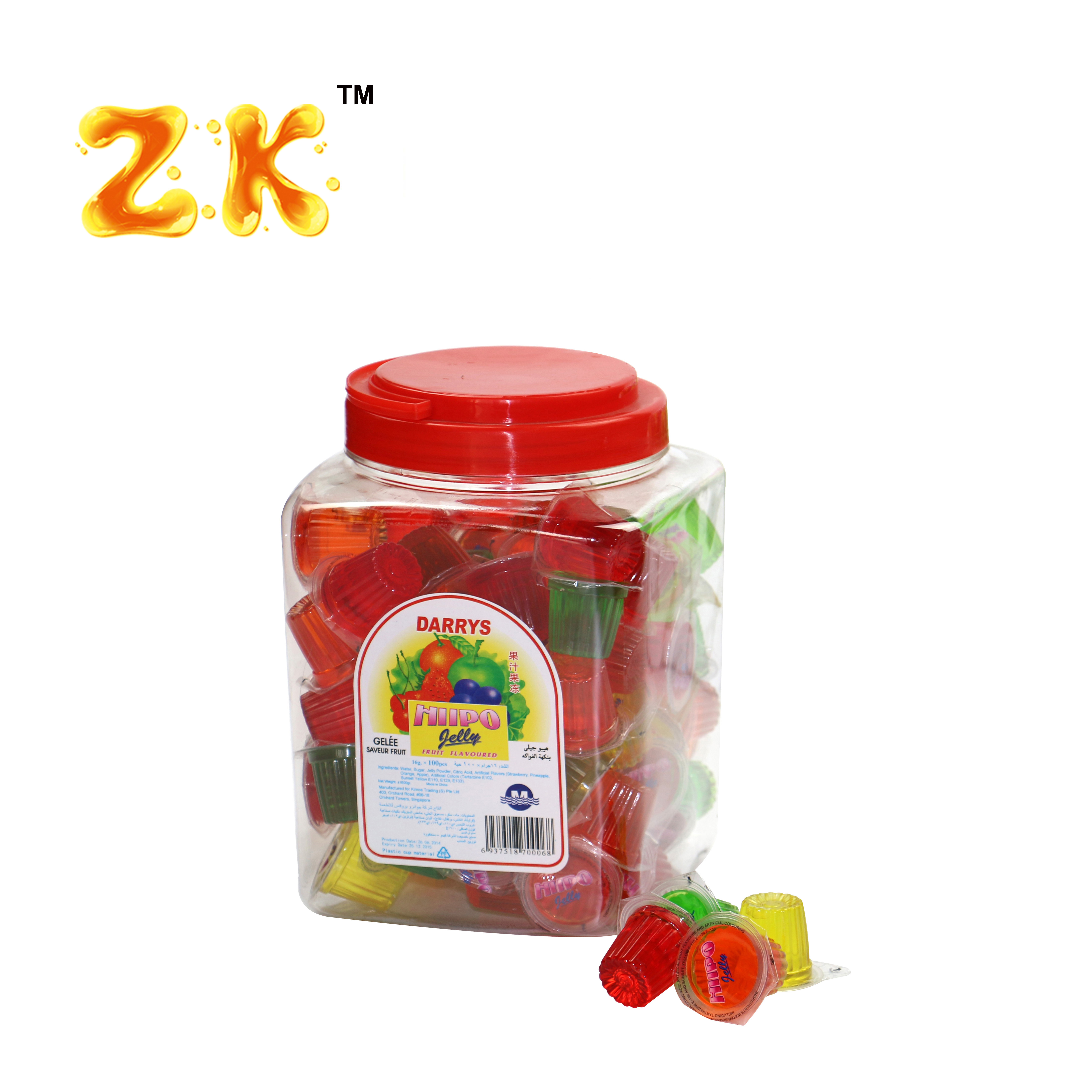 16g Fruit Jelly Cup