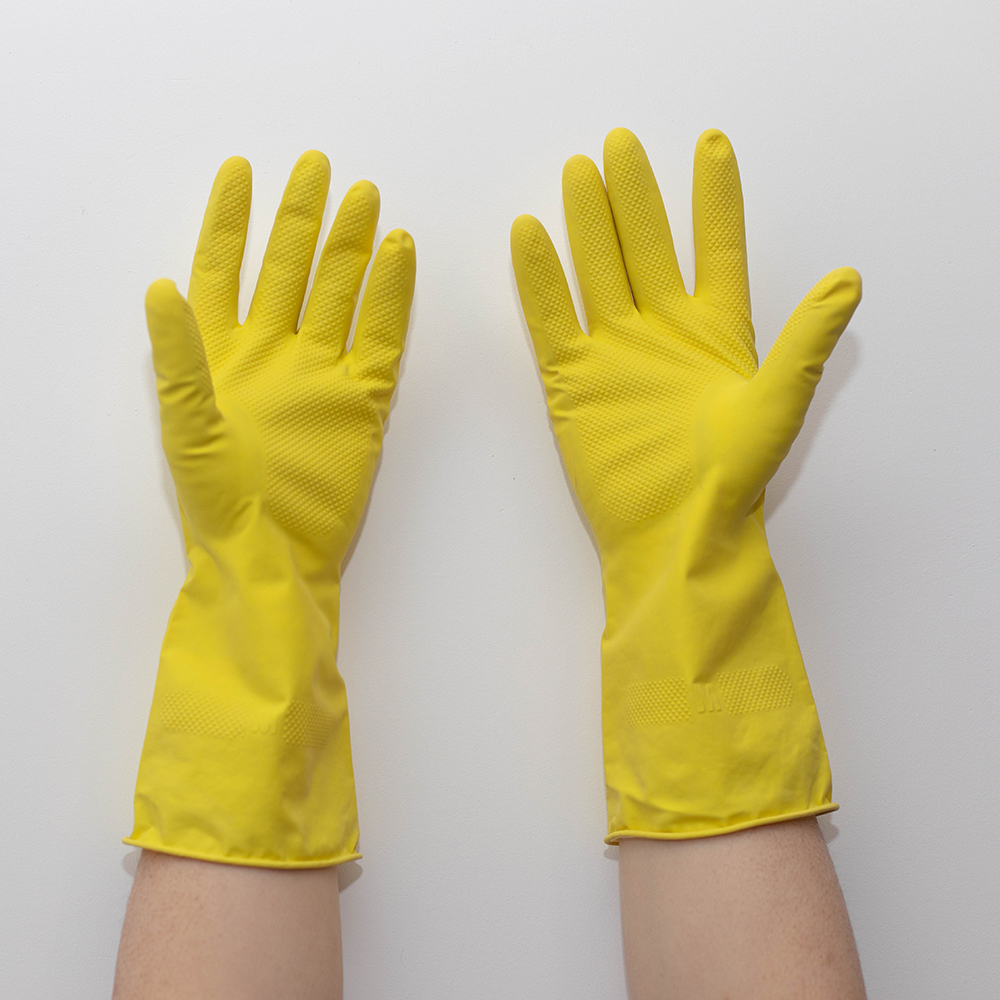 Latex household glove