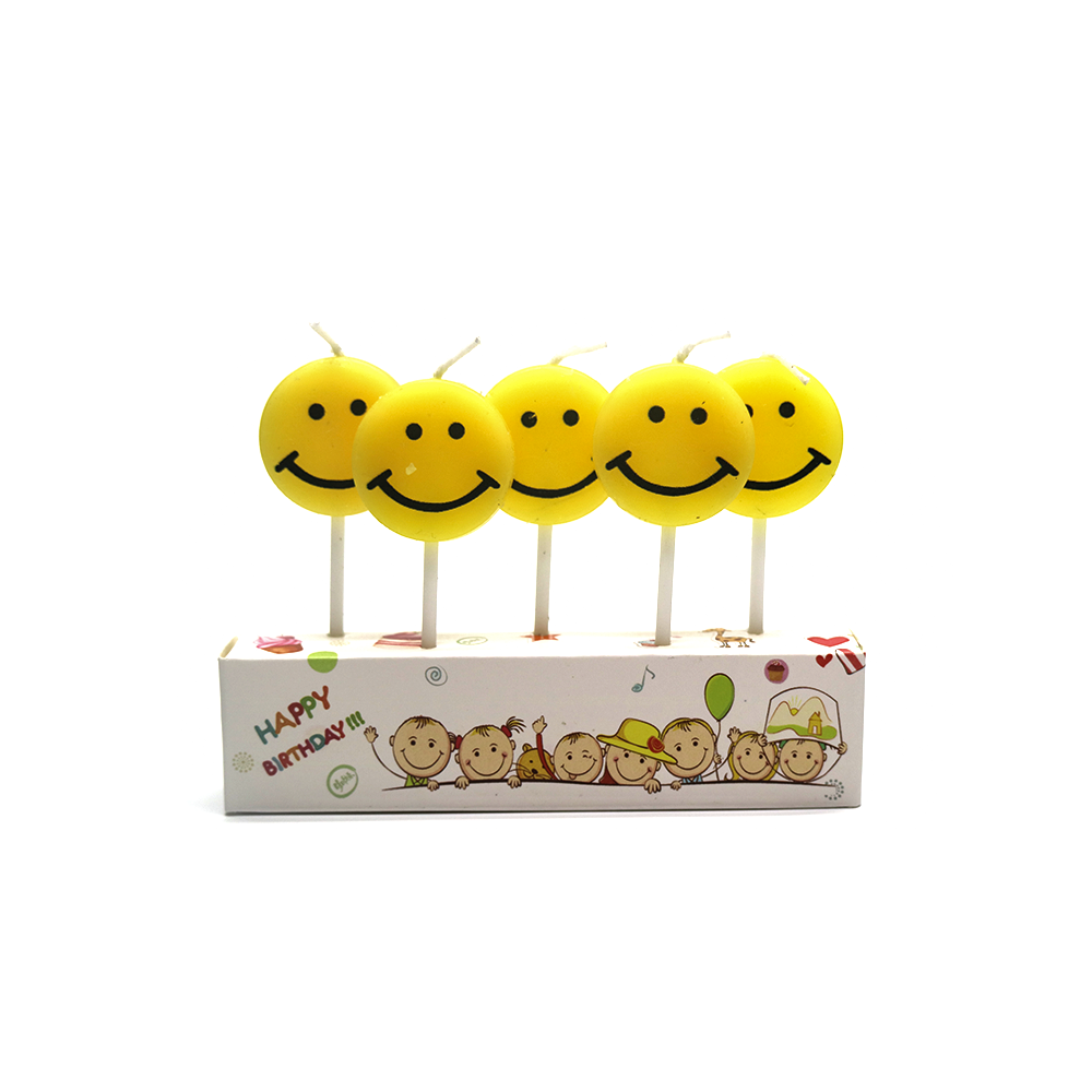 smile Happy birthday candle