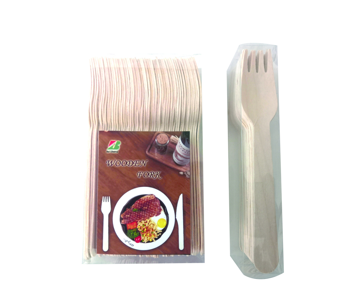 Wooden fork
