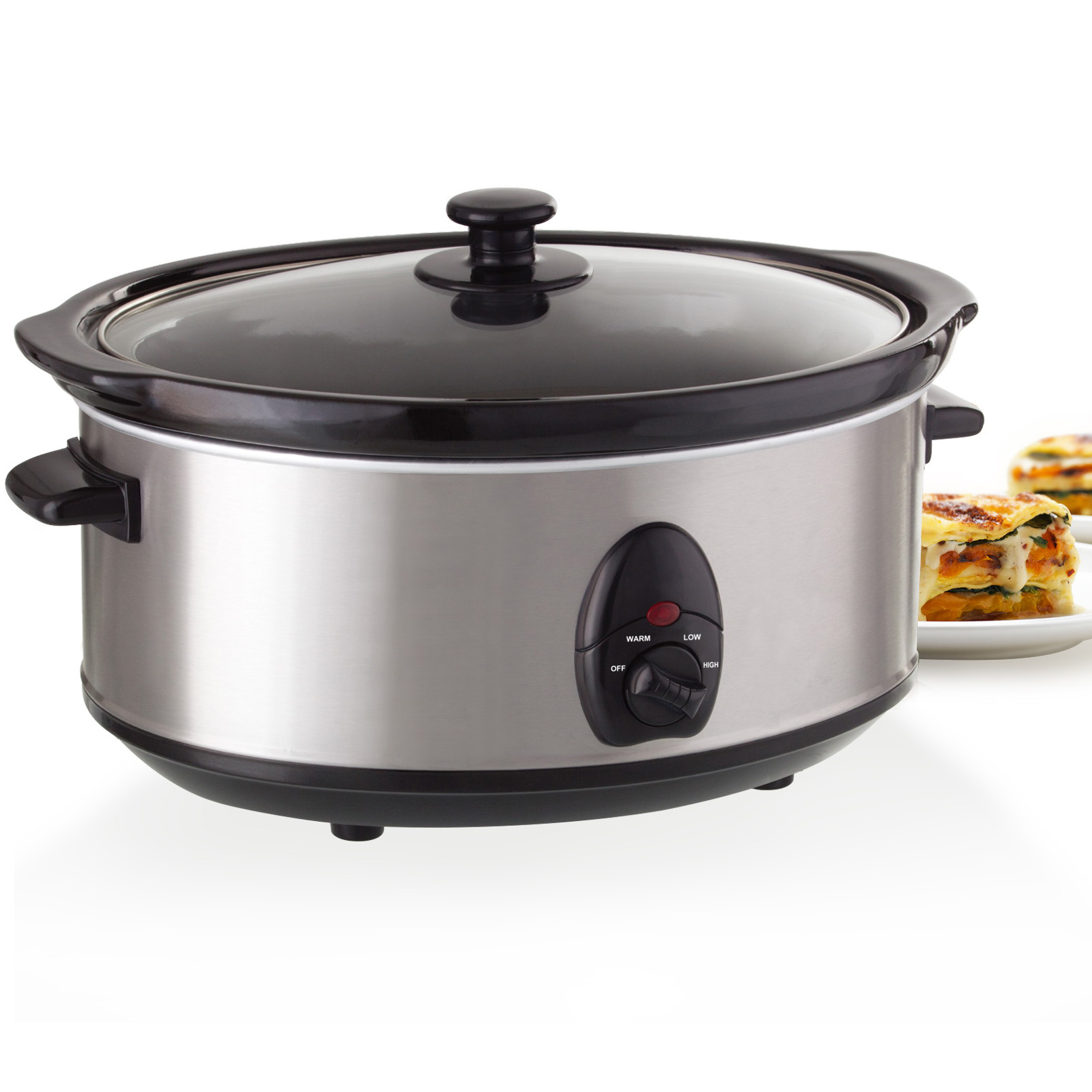 Slow Cooker Crock Pot 6.5l Home Appliance