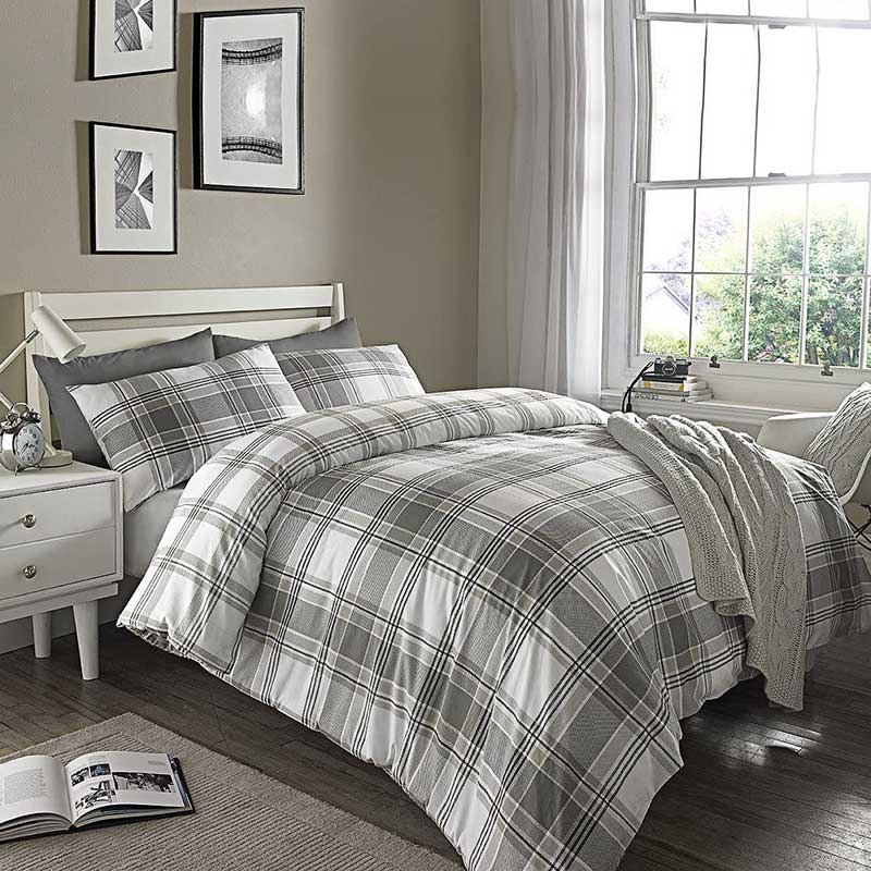 Printed fur quilt