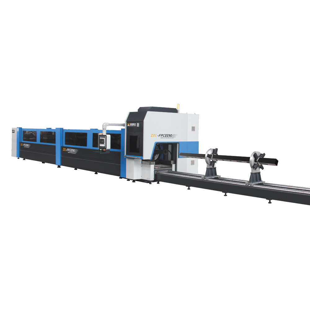 Metal pipe fiber laser cutting machine