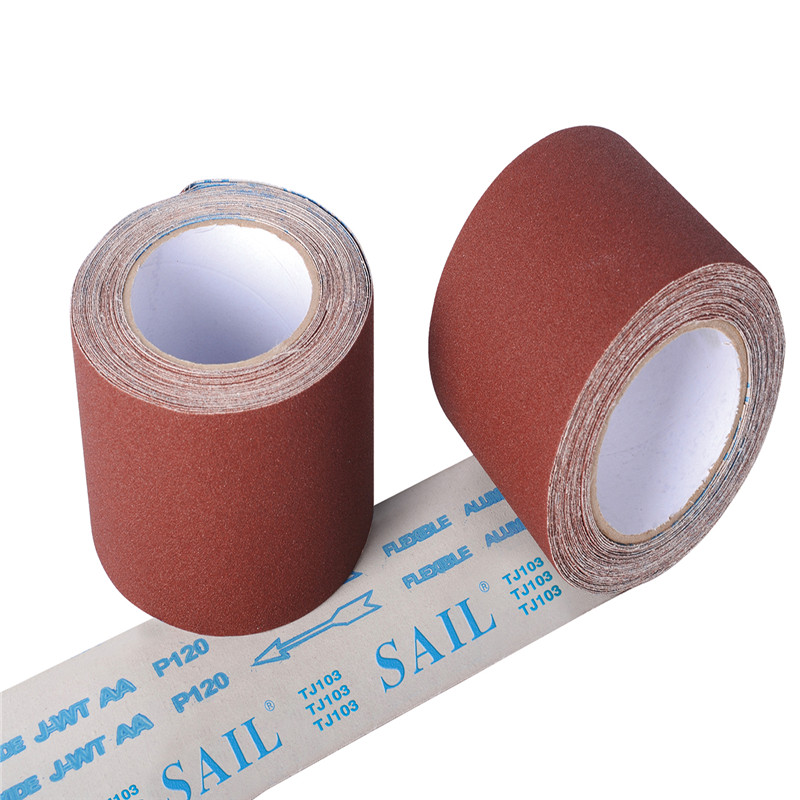 hand use abrasive cloth roll TJ103