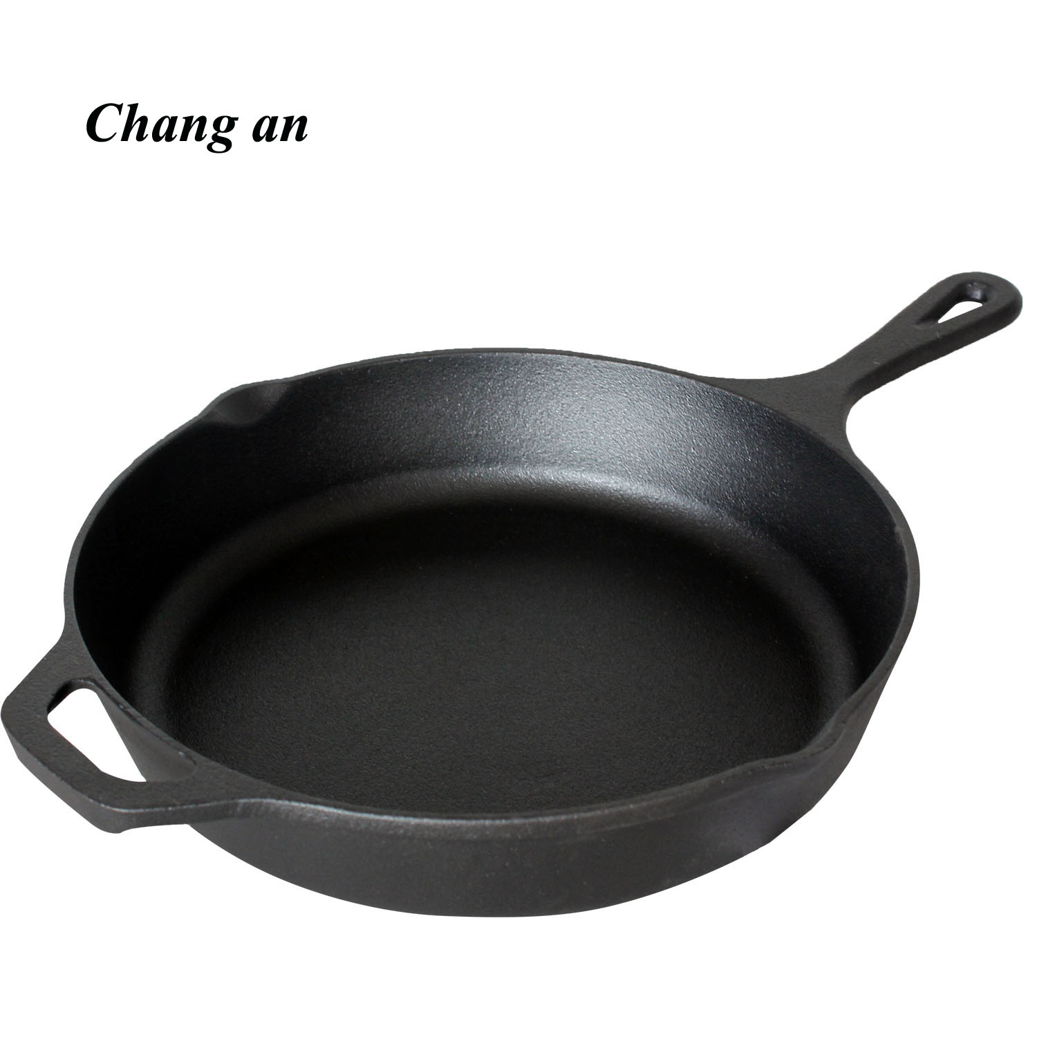 Cast iron preseasoned oil skillet
