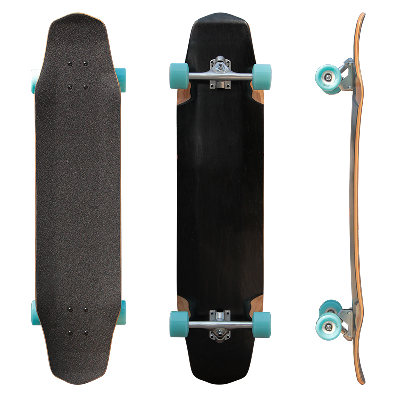 8 plies Canadian maple freeride longboard complete(AQ2602)