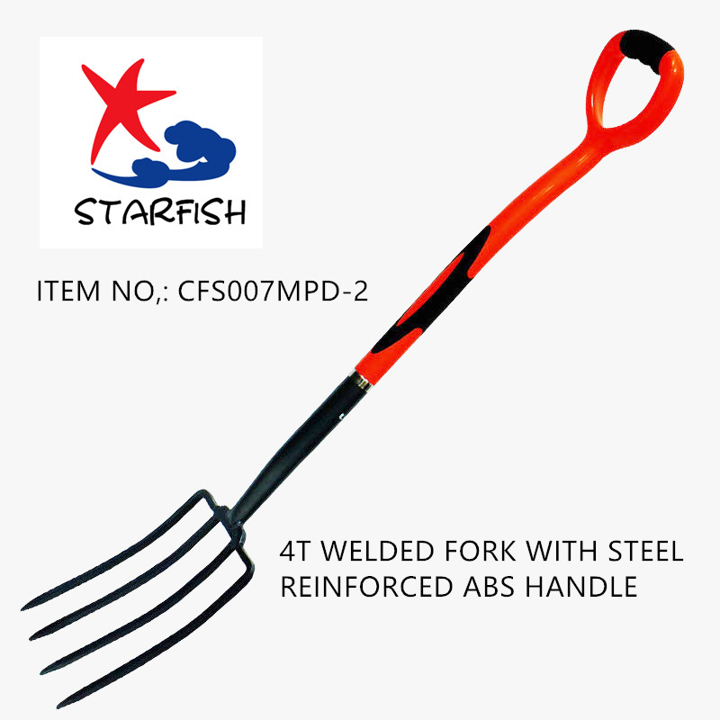 4t Fork With Steel Reinforced ABS Handle