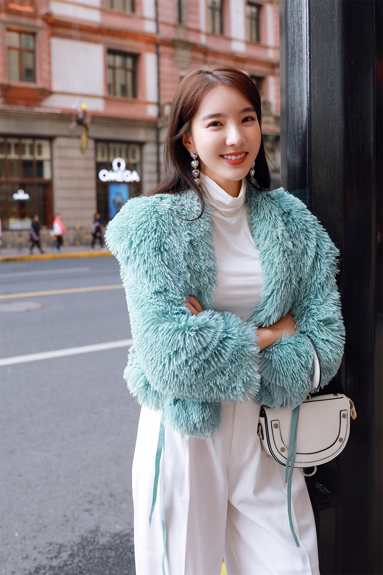 Ladies Fake Fur Jacket