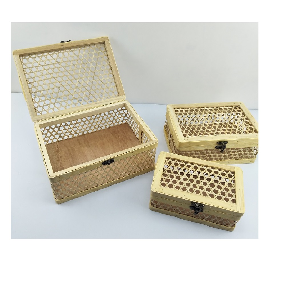Bamboo basket bamboo box gift box