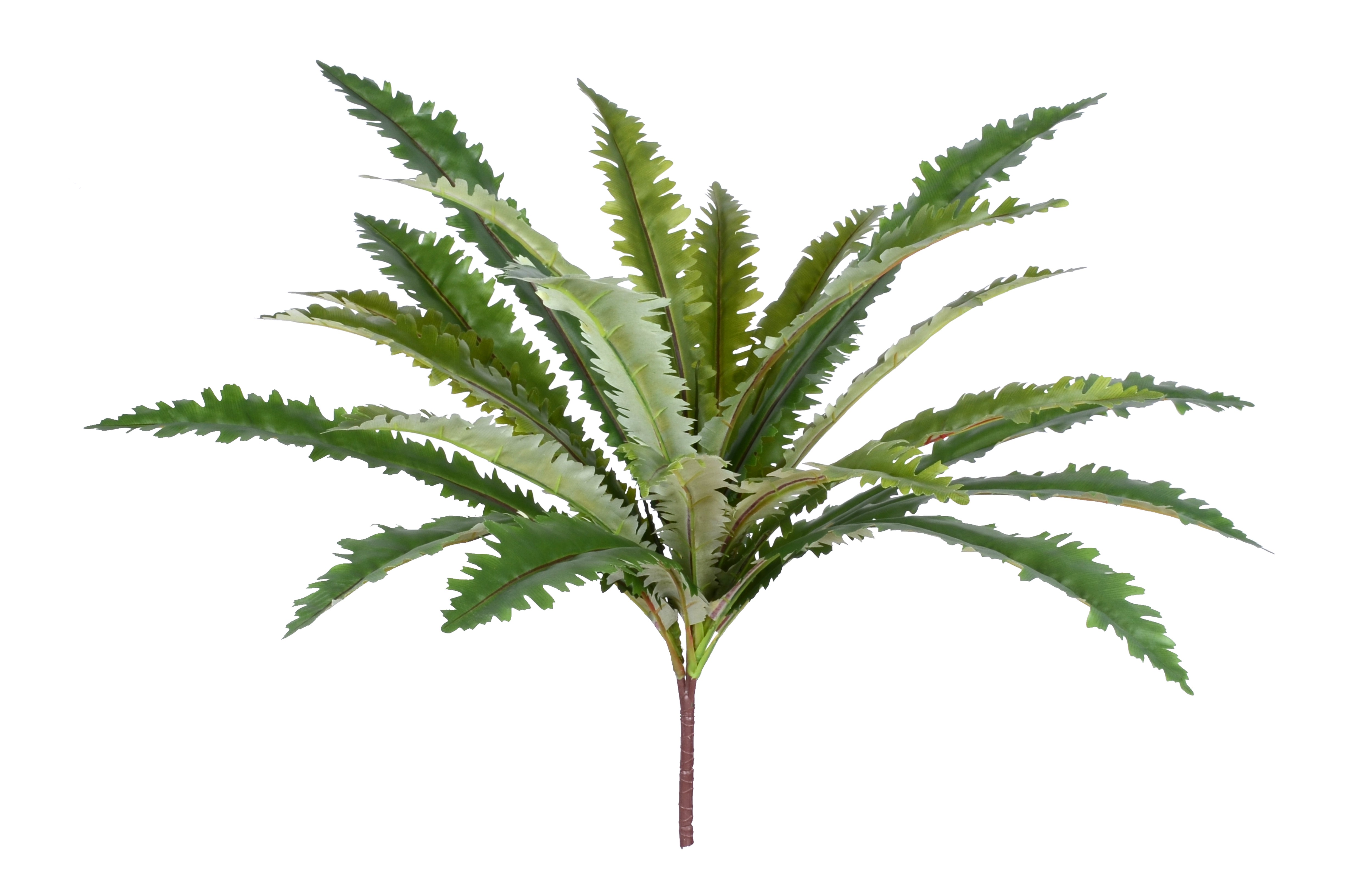 4 stems green leaves bush X 24 set of leaves