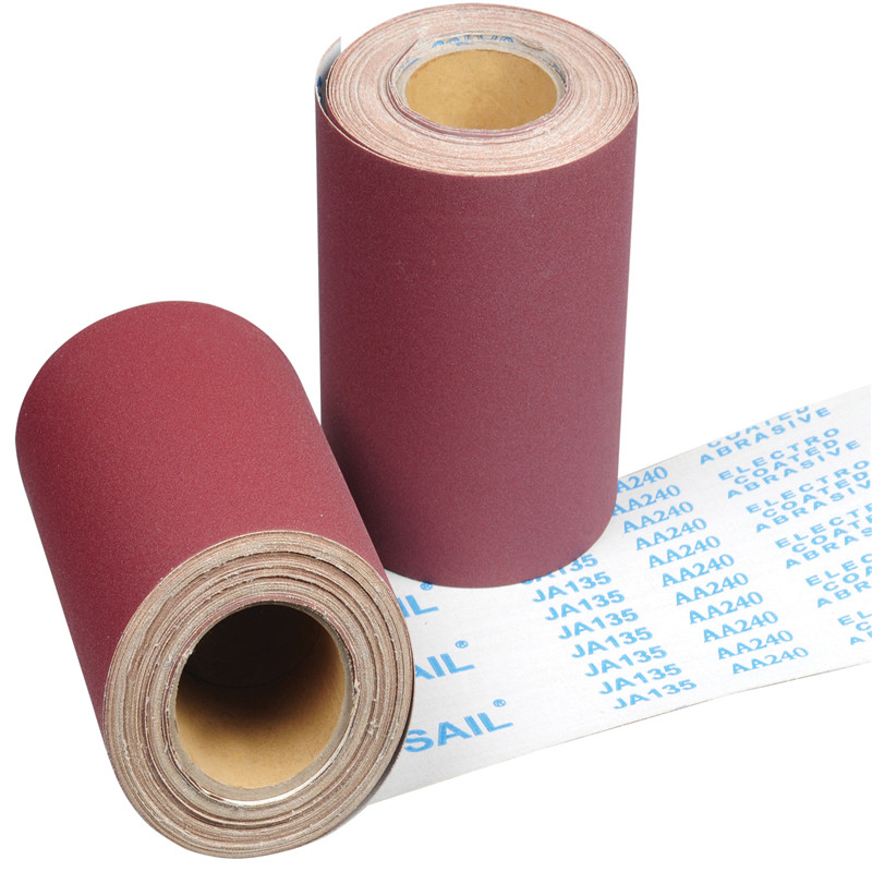 high grade hand use abrasive cloth rollJA135