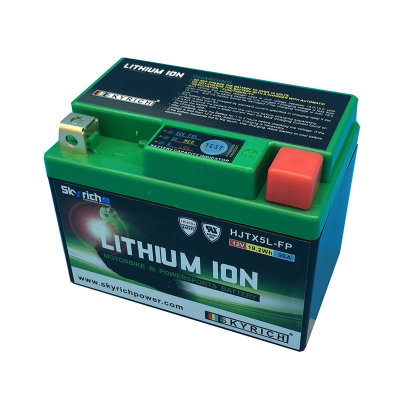 Motorcycle battery LITHIUM MOTORCYCLE BATTERY HJTX5L-FP