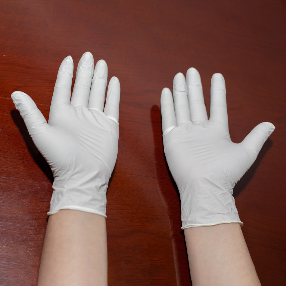 disposable latex glove