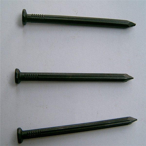 black steel nail