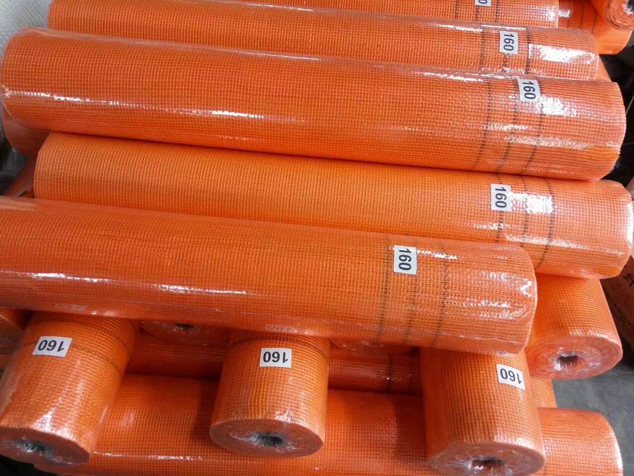 Alkaline resistant fiberglass mesh
