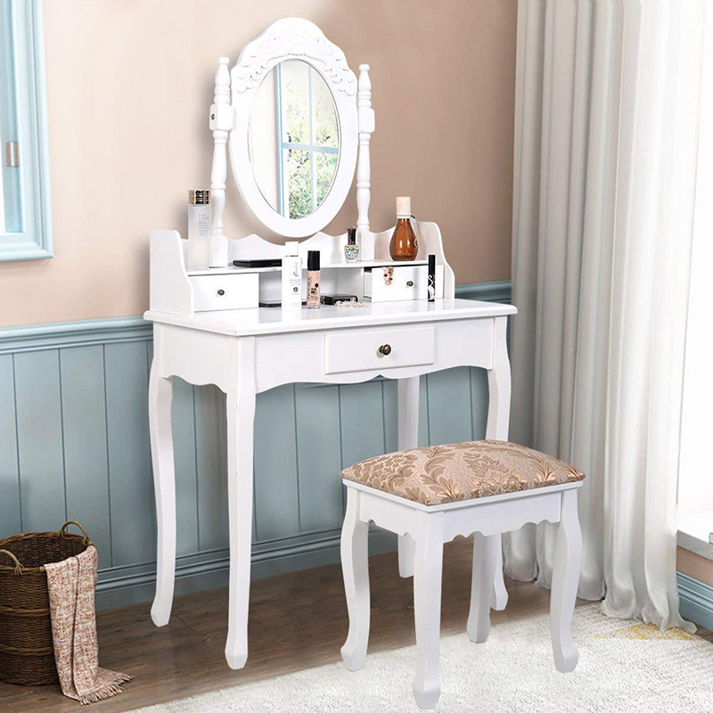 Dressing Table With Stool