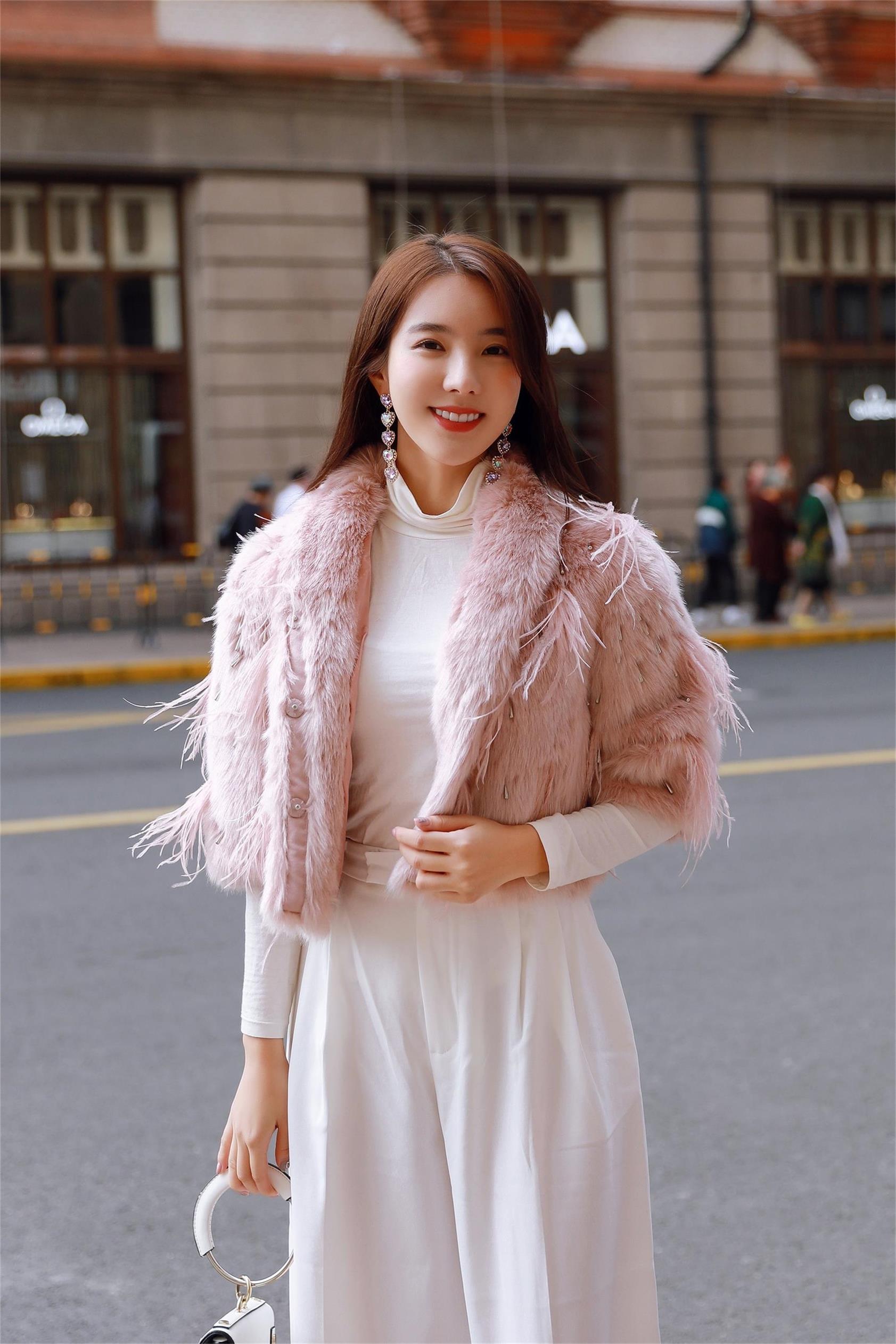 Fake Fur Short Jacket