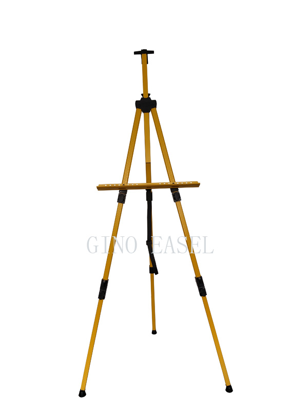 Aluminum easel