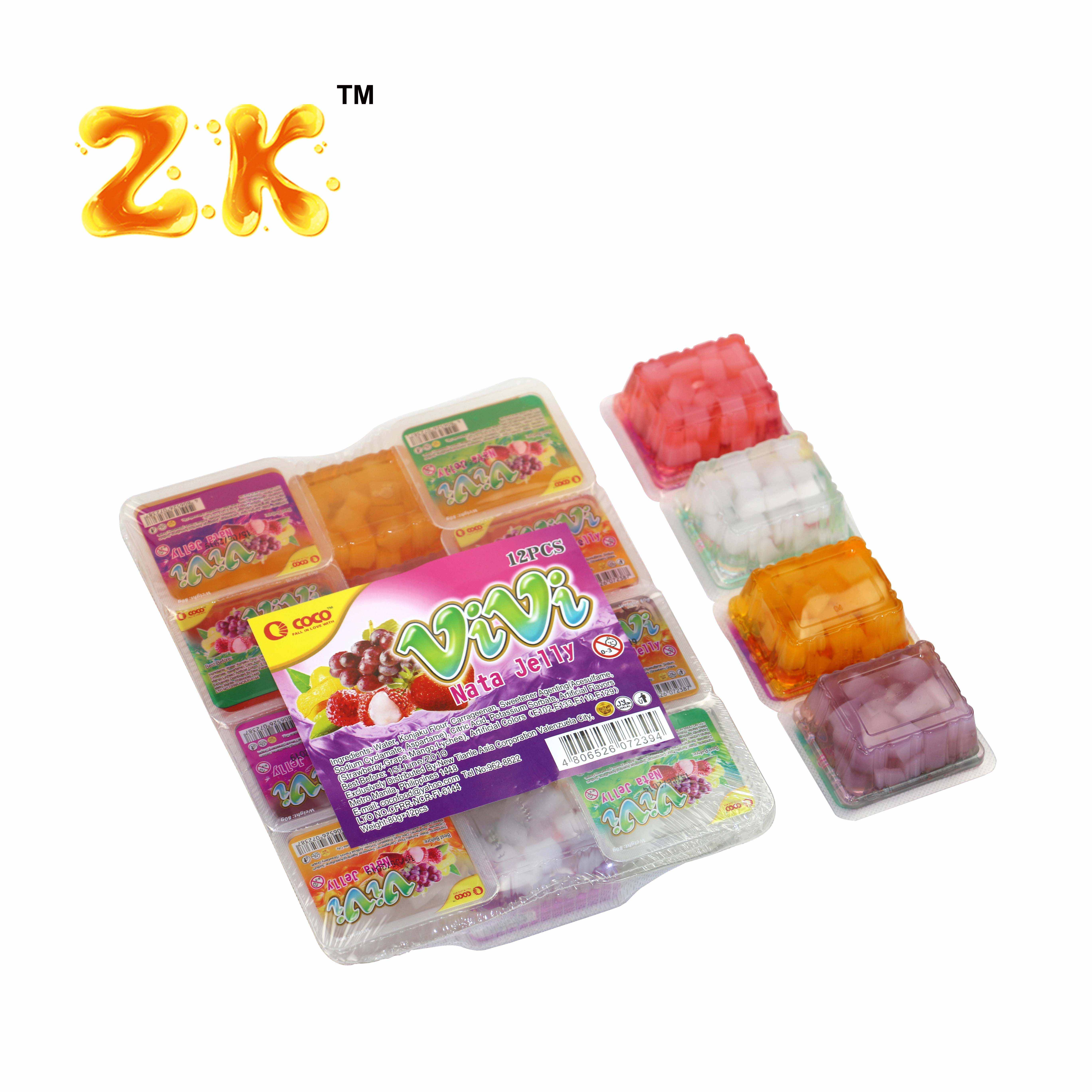 80g Fruit Jelly Cup