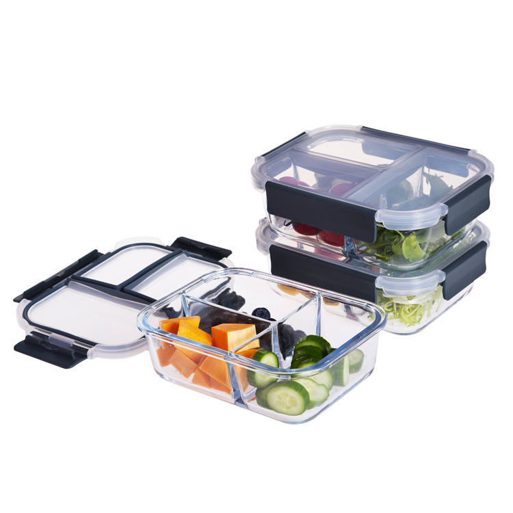 Glass food storage