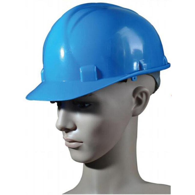CE EN397 Approved Economic Model HDPE Safety Helmet with Drainage Rim