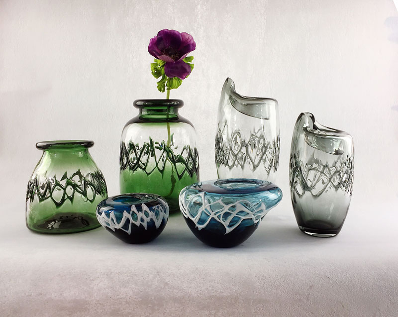 Heart Beat Art Glass