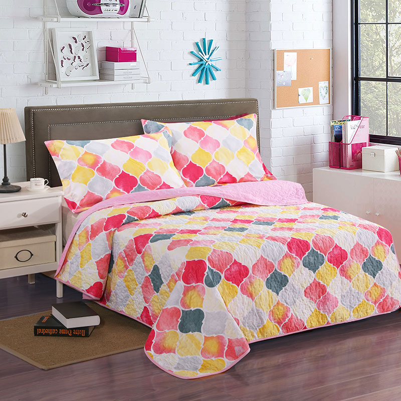 Needled cotton quilting