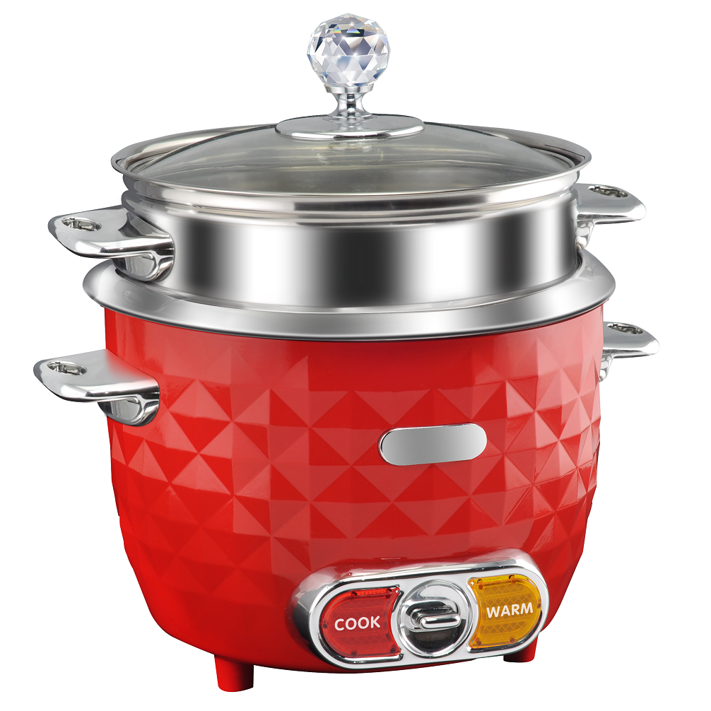 1.0L Diamond Design Rice Cooker Mini Japanese Rice Cooker