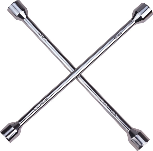 Cross Rim Wrench Fully Polished
