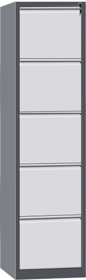 5 drawer vertical filing cabinet
