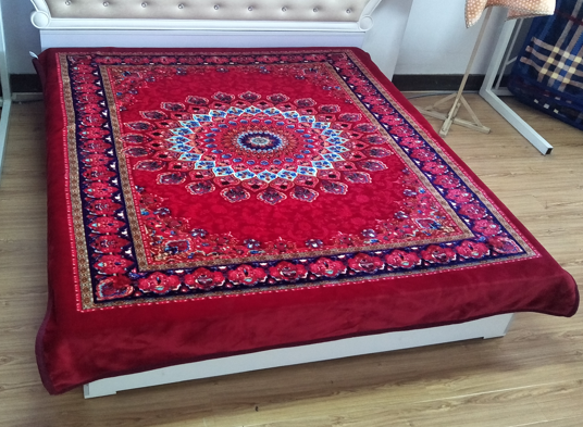 100% polyester blanket