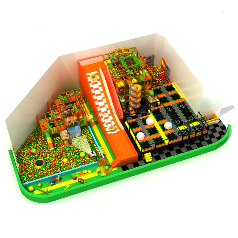 Vasia indoor playground jungle gym for kid