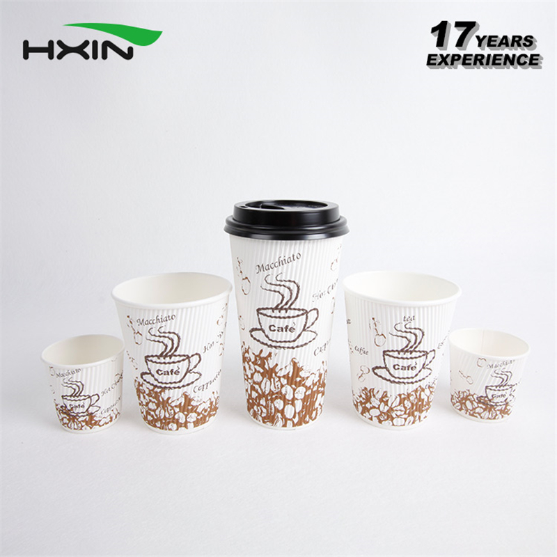 biodegradable ripple wall paper cup