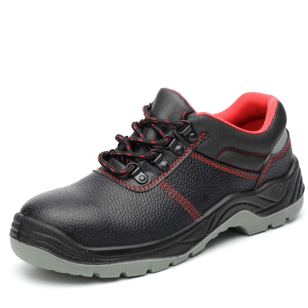 CE S3 Stock Black Steel Toe & Midsole Low Cut Reflective Stripe Work Footwear Safety Shoes With Manufacturer