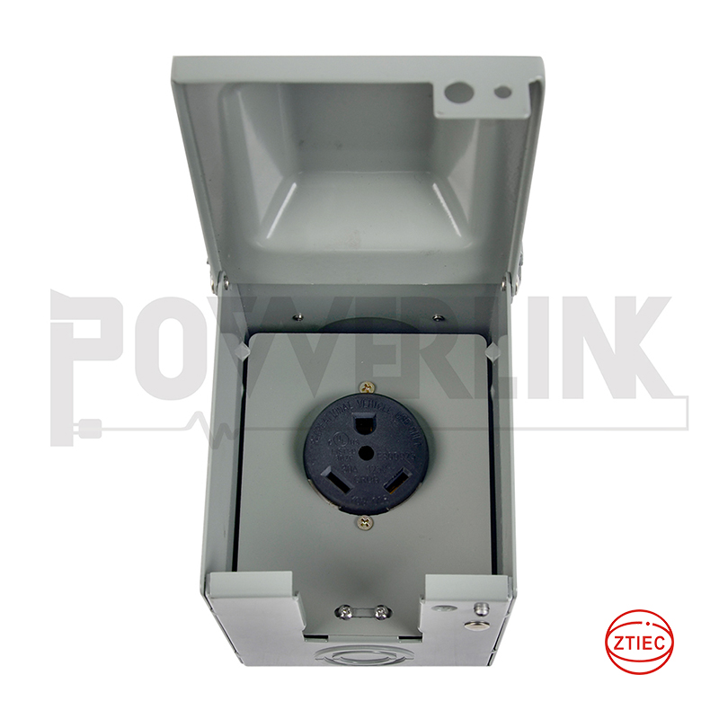 30A RV outlet panel