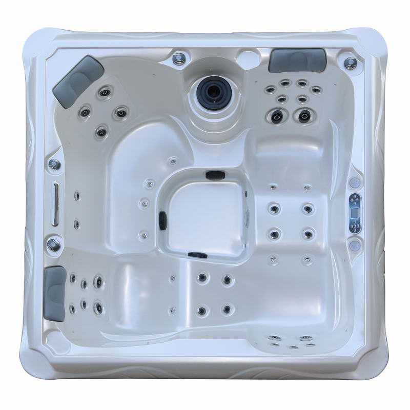 Outdoor massage bathtub