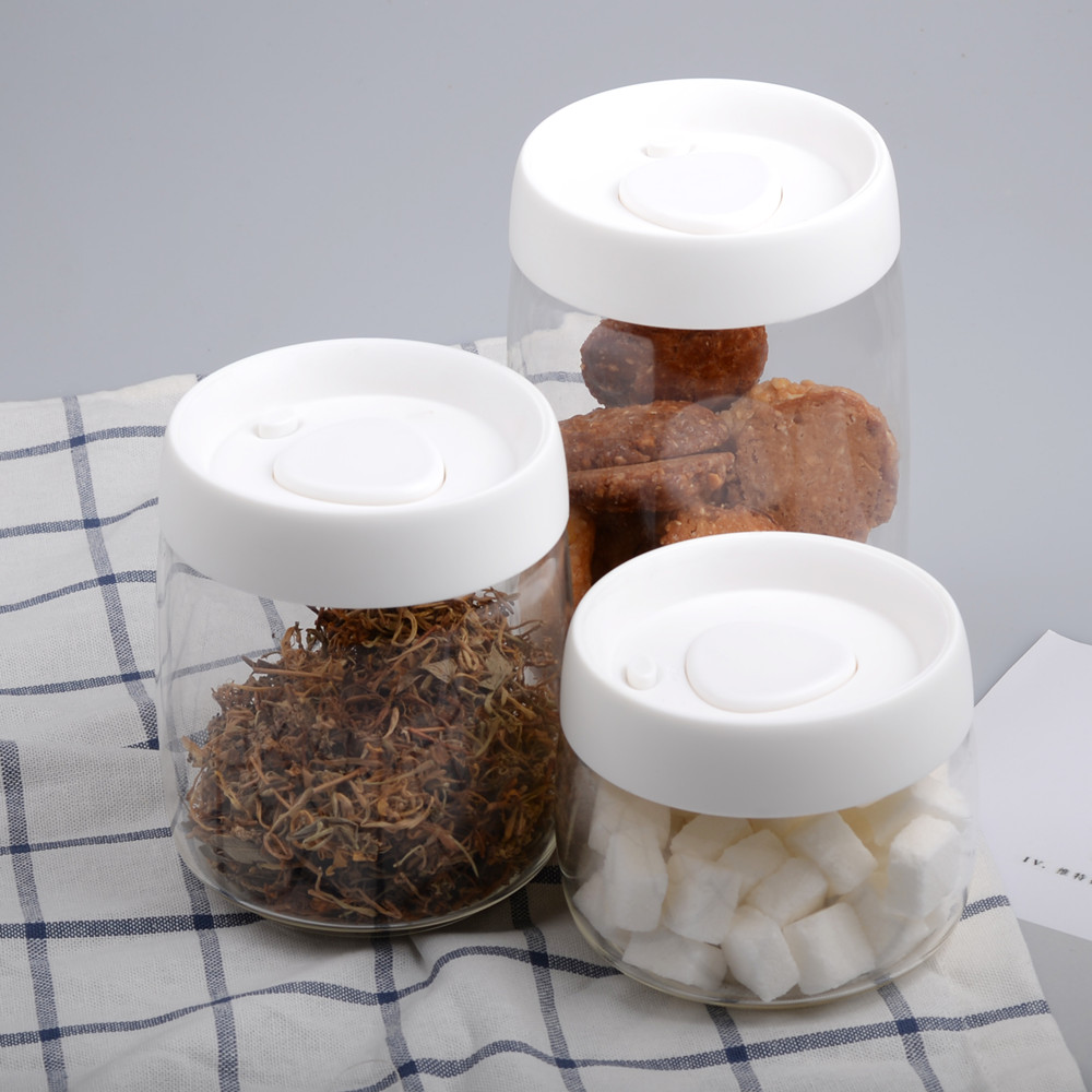 VACUUM FOOD CONTAINER PET vacuum food storage containers 3PCS in one sets