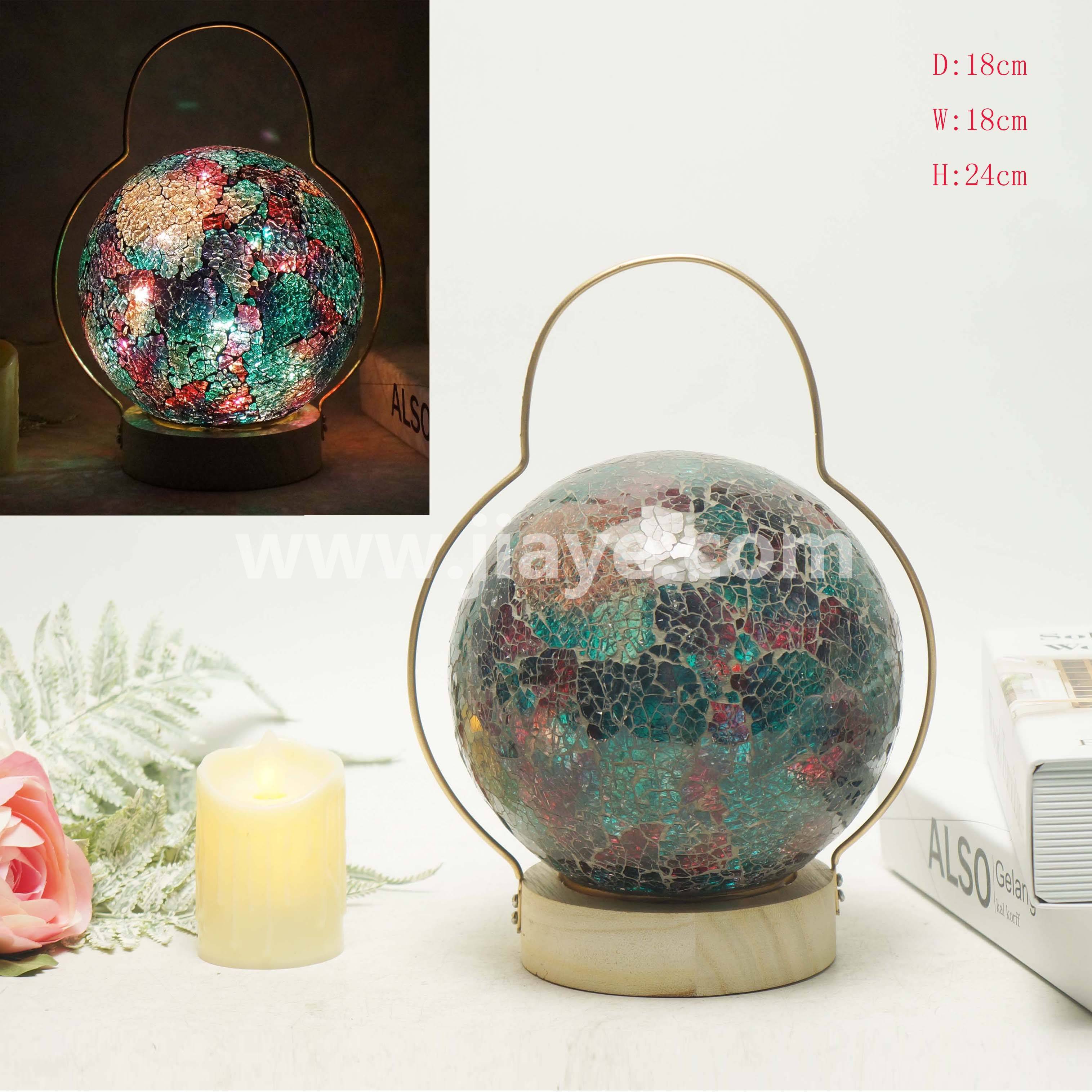 Mosaic Glass with LED Lighting