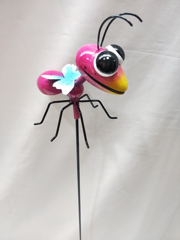 Garden Metal Butterfly Stick