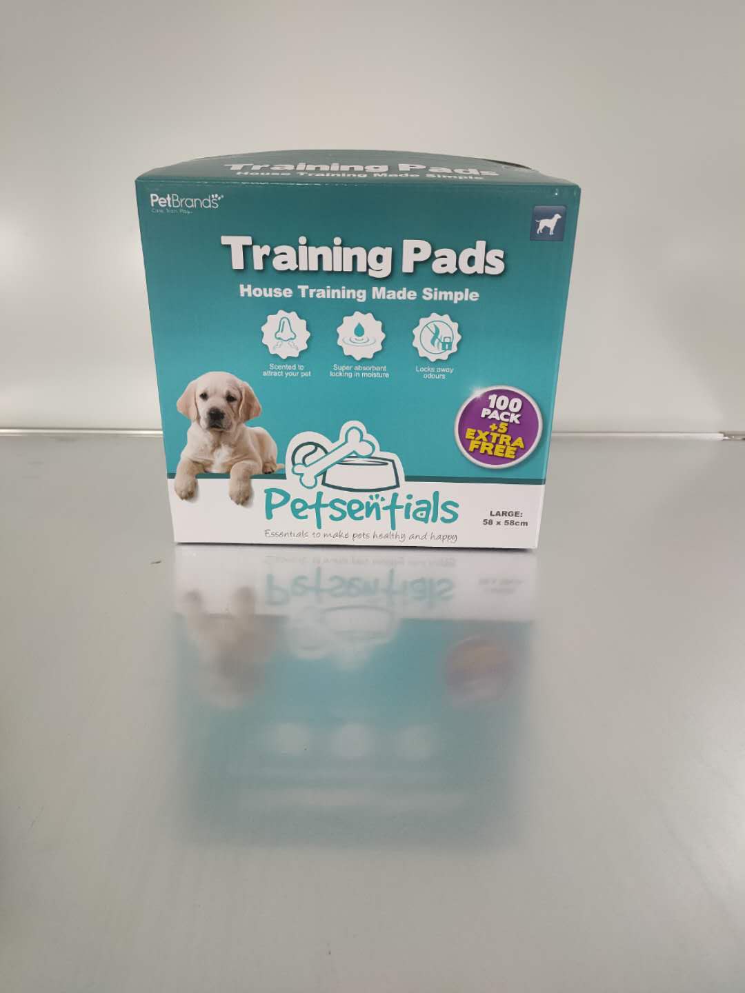 100pk colorbox puppy pads