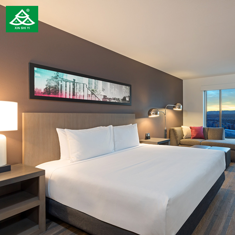Modern Hotel Bedroom Furniture Set, 5 Star Hotel Furniture for Hilton